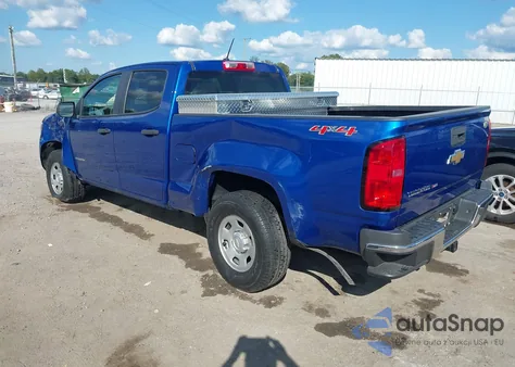2019 Chevrolet Colorado Wt z USA, uszkodzony, nr VIN 1GCGTBEN5K1147563